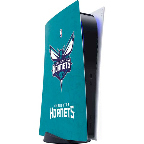 NBA Charlotte Hornets Distressed PS5 Digital Edition Console Skin
